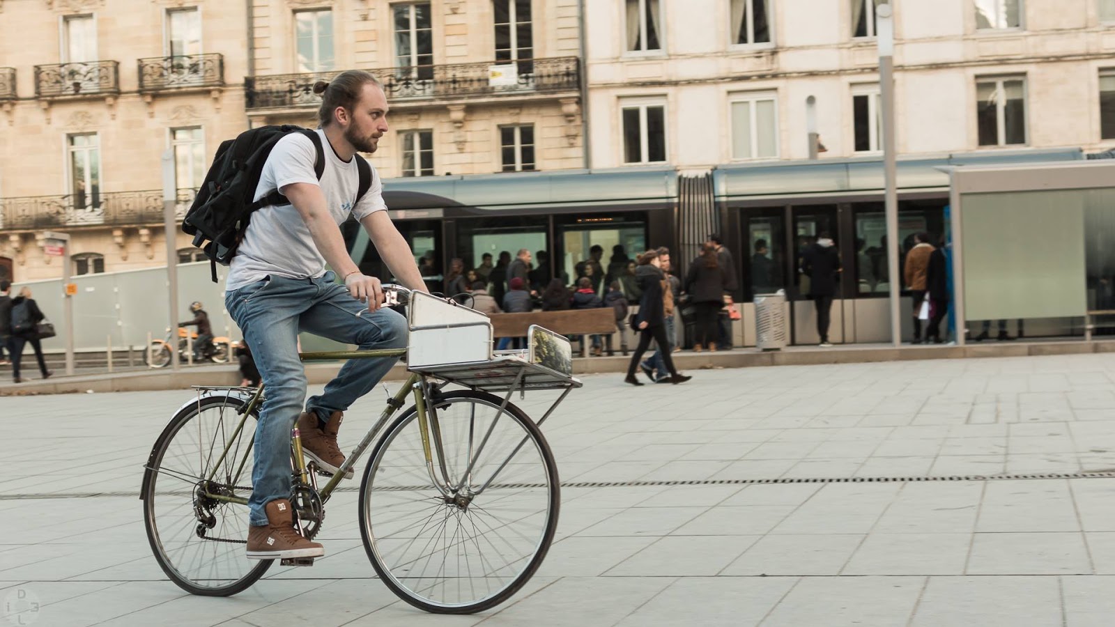 Mon électricien à vélo