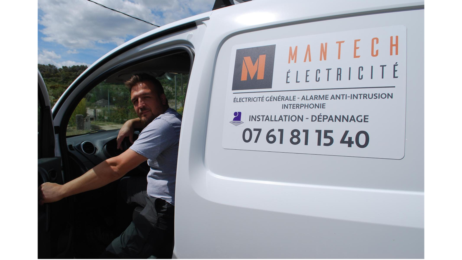 Logo de MANTECH ELECTRICITE