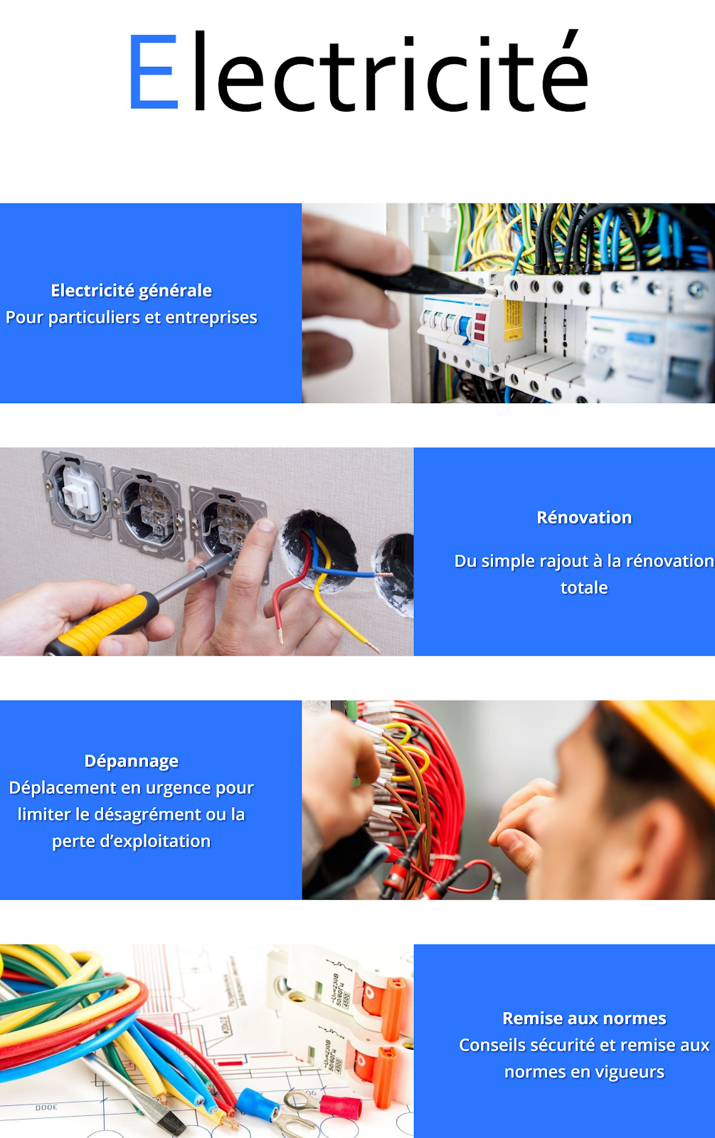 E.D.R Electricité Domotique Réseau