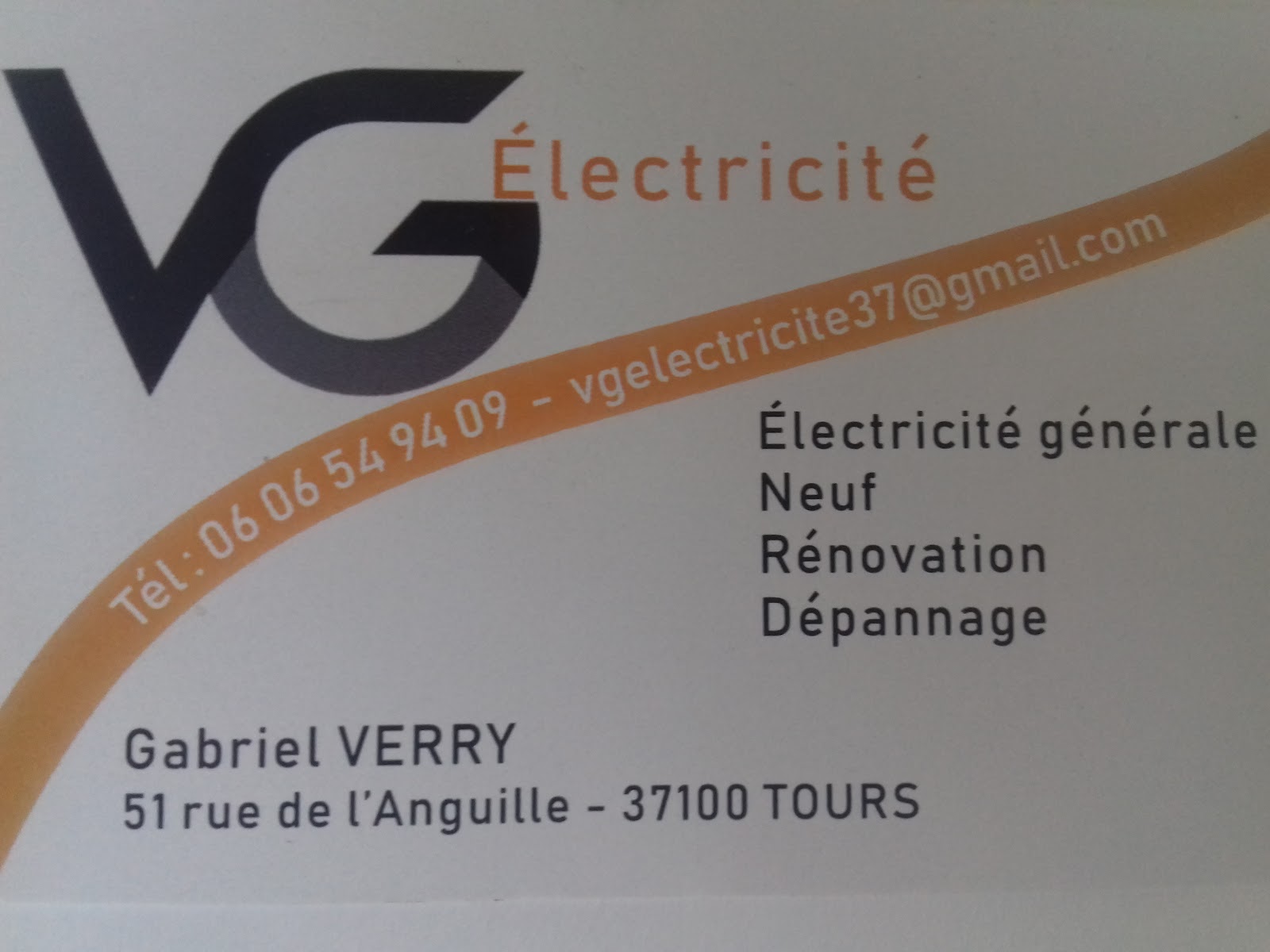 Logo de VG électricité