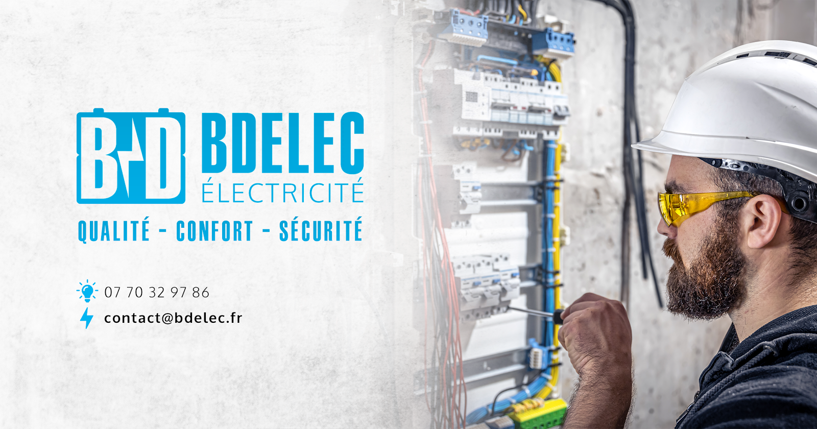 Logo de BDELEC - Électricien certifié