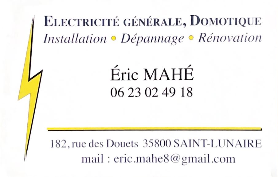 Éric MAHE Électricité & Domotique