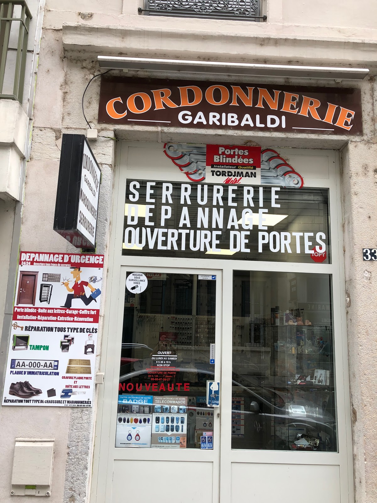 Serrurerie Cordonnerie Garibaldi