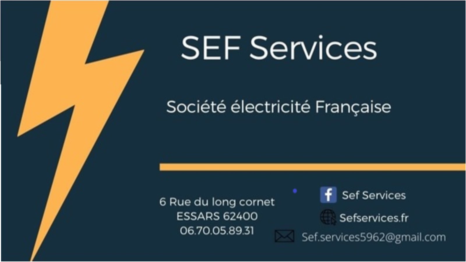 Logo de SEF Services