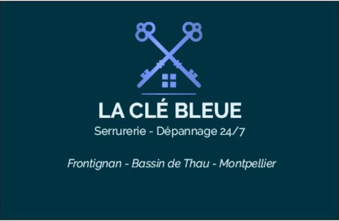 Logo de La clé bleue