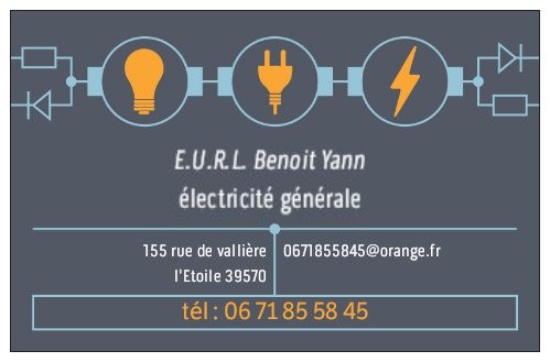 Logo de E.U.R.L. Benoit Yann électricité