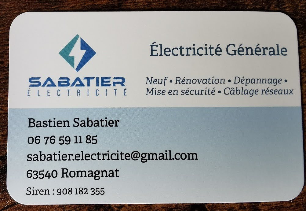 Logo de Sabatier électricité