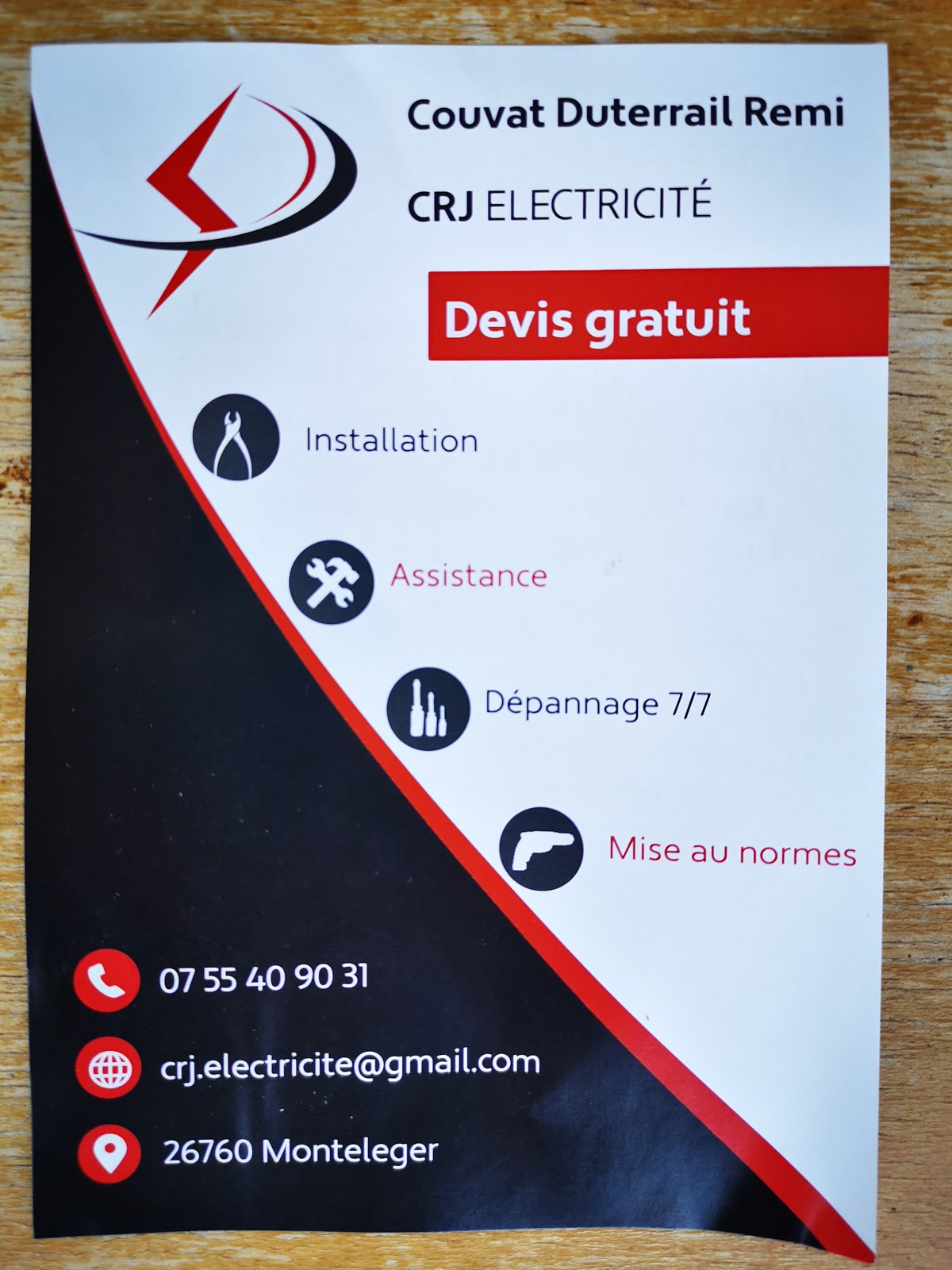 Logo de CRJ Electricité