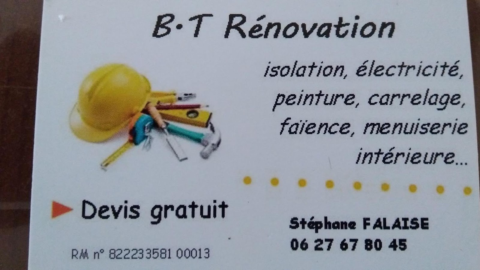 Logo de BT RENOVATION