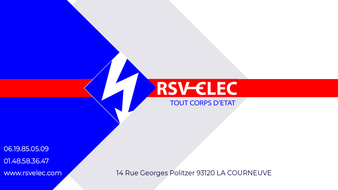 Logo de RSV Elec | Electricité générale 93