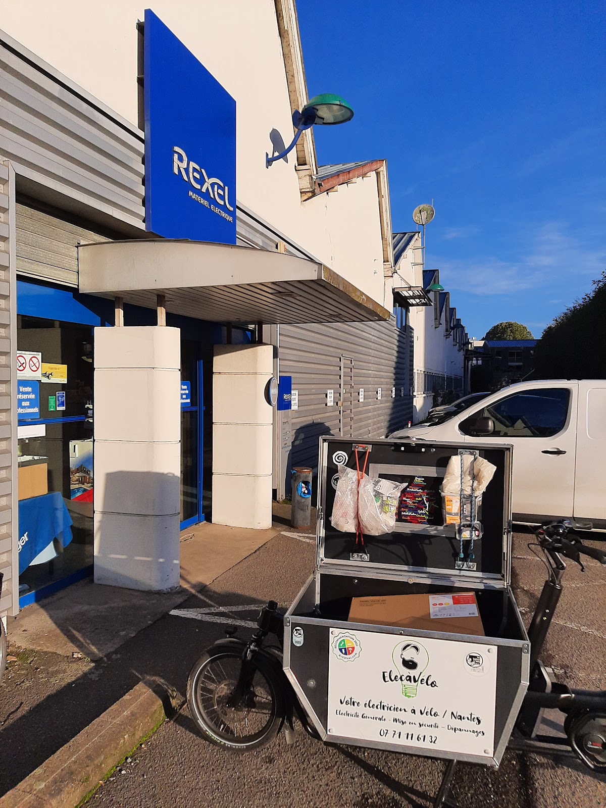 ElecàVélo - Electricien à Vélo Cargo / Nantes Centre