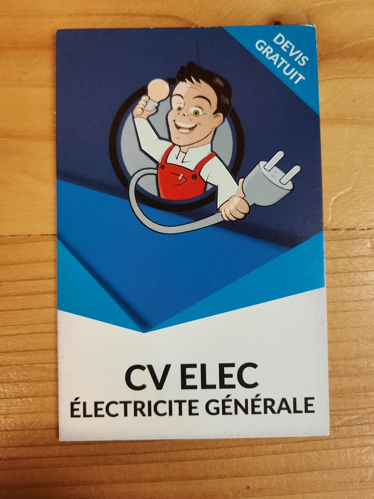 Logo de Cv elec électricité général