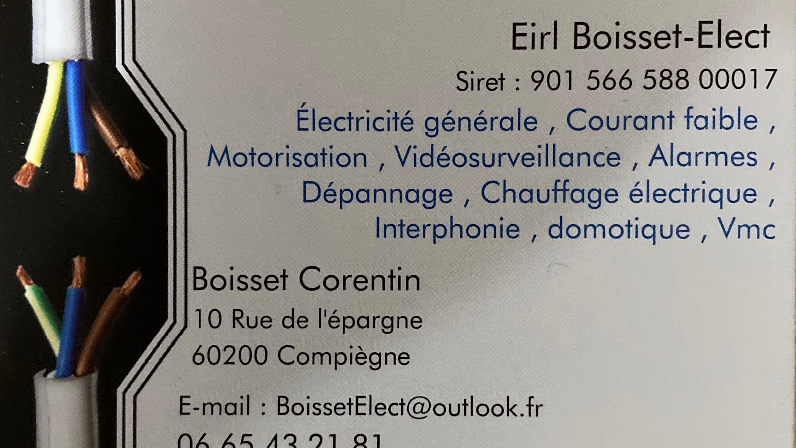 Logo de Eirl Boisset-Elect