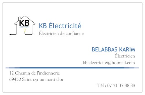 Logo de KB Electricité