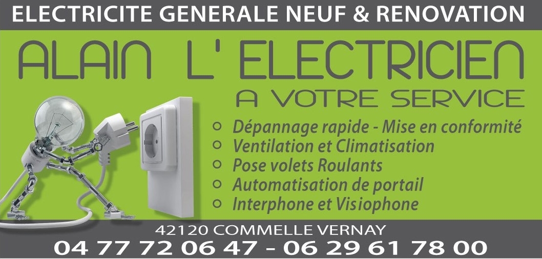 Logo de ALAIN L'ELECTRICIEN