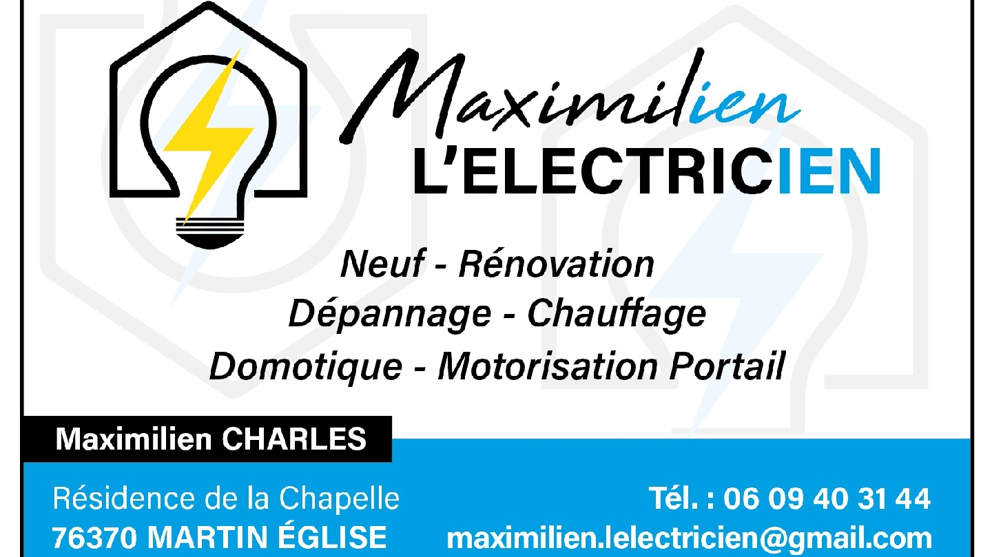 Logo de Maximilien l'électricien