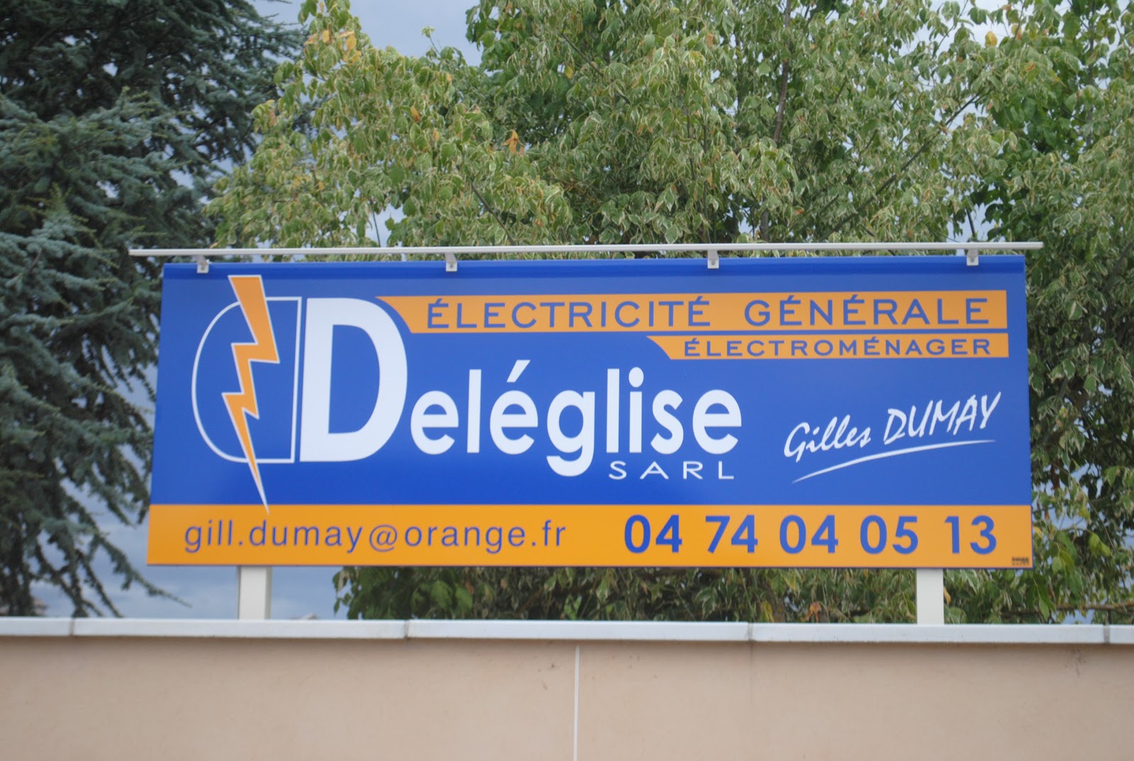 Logo de SARL Deléglise Electricité Générale