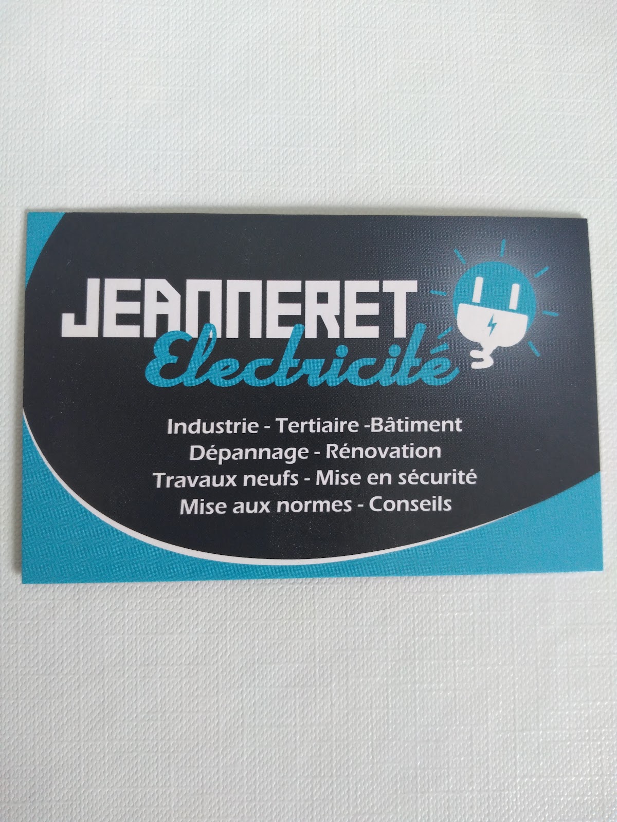 Logo de Jeanneret Électricité