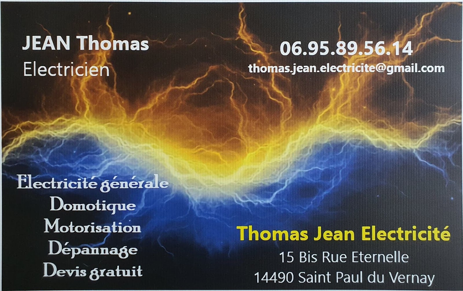 Thomas Jean électricité