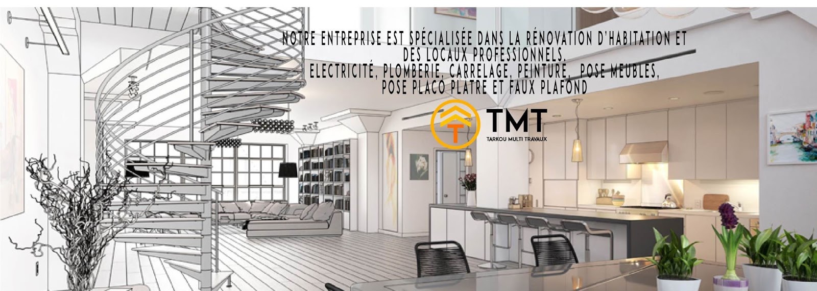 Logo de TMT - Tarkou Multi Travaux