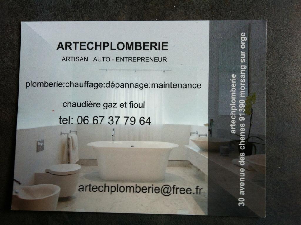 ARTECHPLOMBERIE