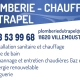 Plomberie chauffage du Trapel